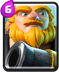 Géant Royal Carte Clash Royale (Royal Giant)