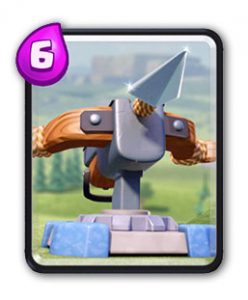 Carte Arc-X Clash Royale (X-Bow)