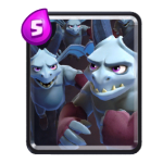 Carte Horde de Gargouilles Clash Royale (Minion Horde)