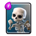 Carte Squelette Clash Royale (Skeletons)