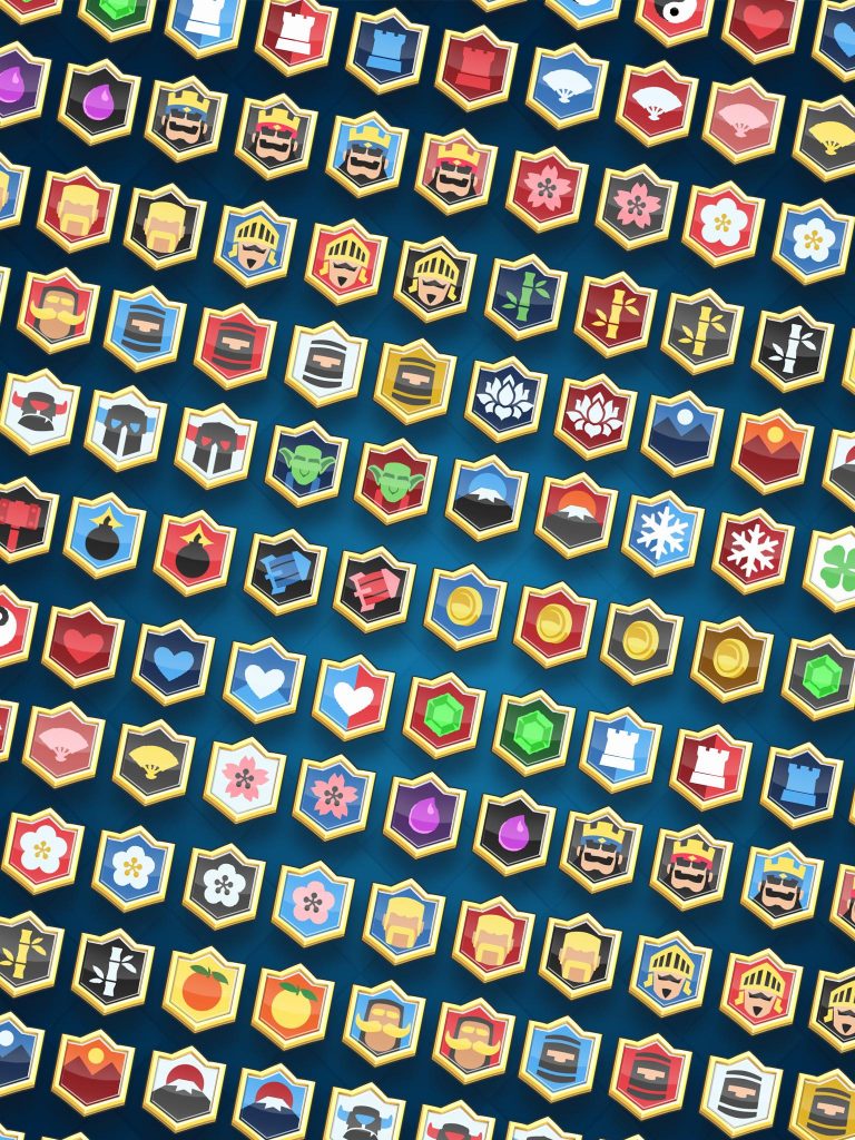 Nouveaux badges Clash Royale