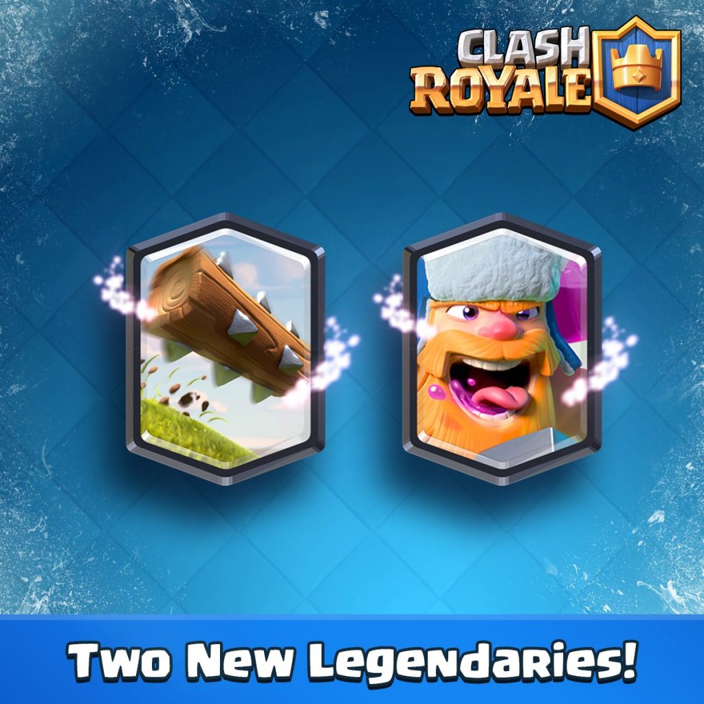 Carte legendaire sneek peak clash royale