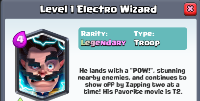 Le sorcier Electrique ! Leak de la nouvelle carte légendaire de Clash Royale !