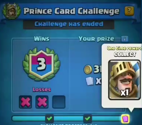 Le « Défi de la carte Prince » le 26 Avril sur Clash Royale !